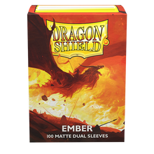 Dragon Shield: Standard 100ct Sleeves - Ember (Dual Matte)