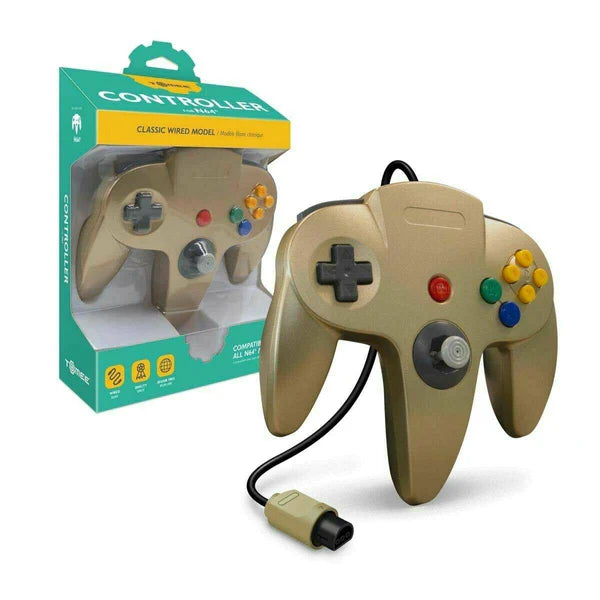 Nintendo 64 - Tomee Wired Controller (Gold)