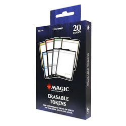 Ultra Pro - 20ct Magic the Gathering Erasable Tokens