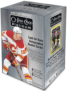 2021-22 UPPER DECK O-PEE-CHEE PLATINUM HOCKEY BLASTER BOX