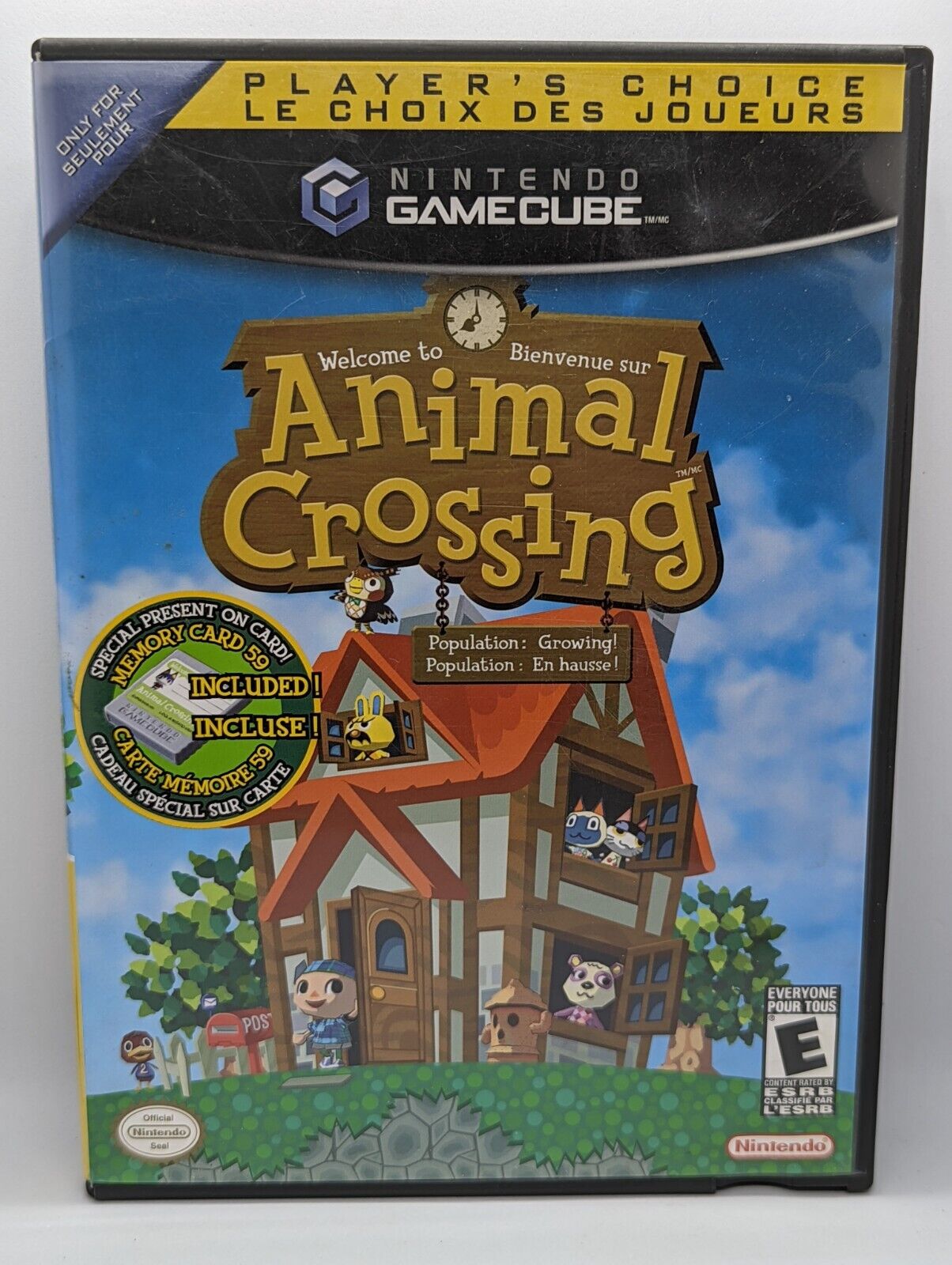 Nintendo Gamecube - Animal Crossing