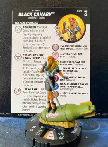 Black Canary #049 Rebirth DC Heroclix