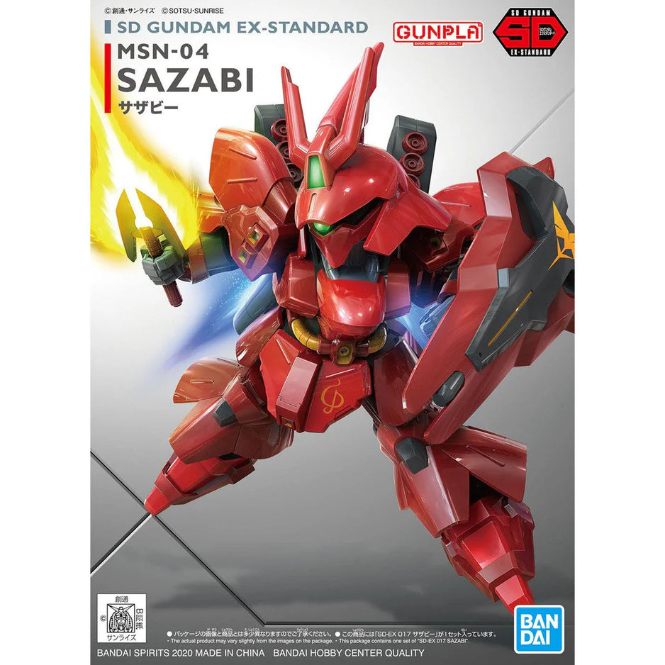 Gunpla - SD GUNDAM EX-STANDARD SAZABI