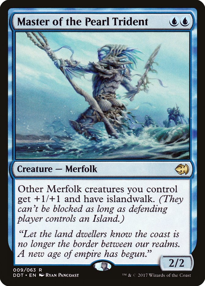 Master of the Pearl Trident [Duel Decks: Merfolk vs. Goblins]