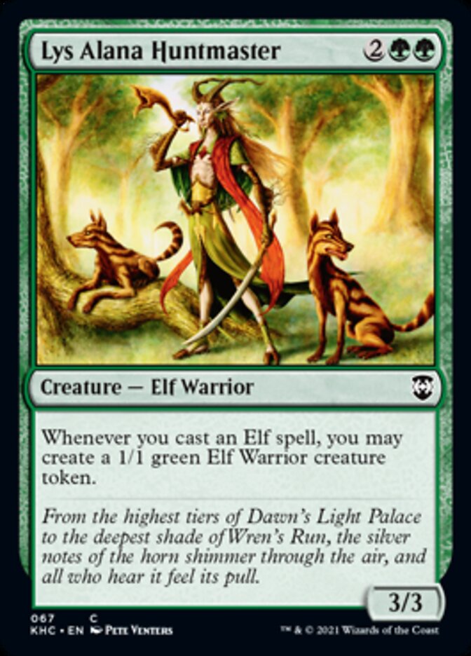 Lys Alana Huntmaster [Kaldheim Commander]