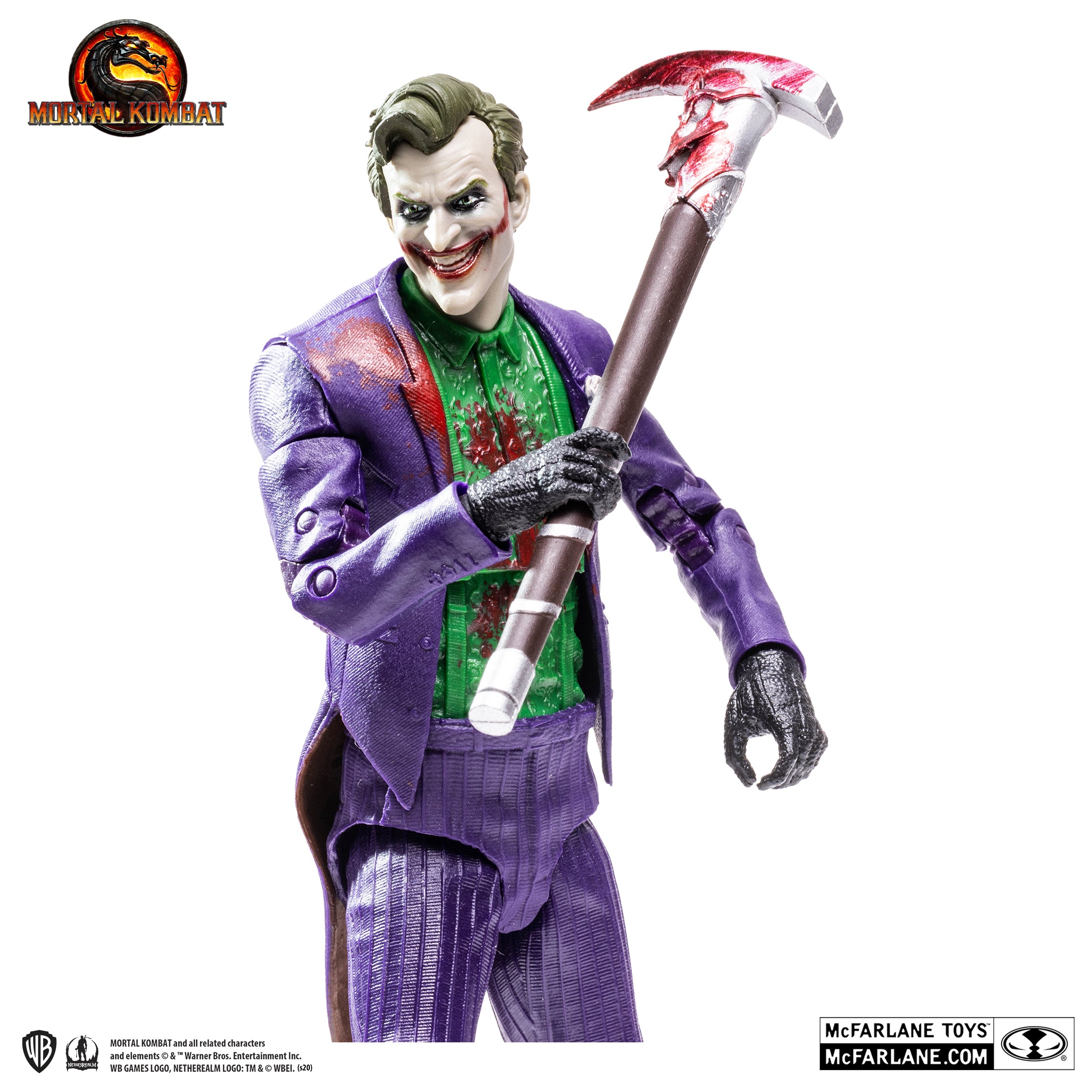 Mortal Kombat 11 - McFarlane Toys - The Joker (Blood Splatter)