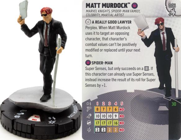 Heroclix - Spider-man Beyond Amazing - Matt Murdock #006 Common