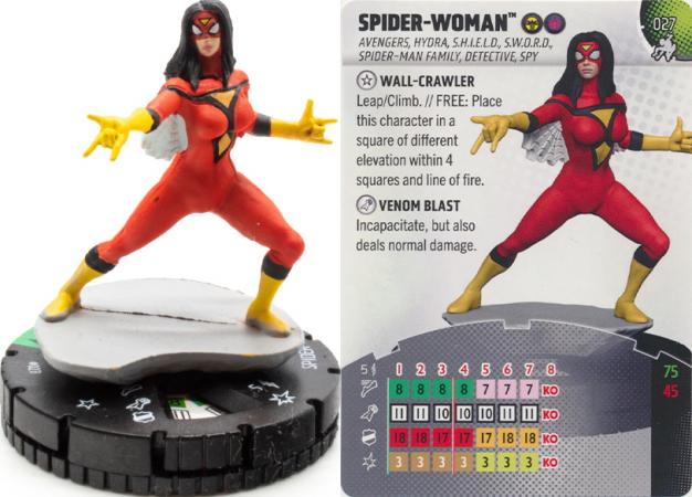 Heroclix - Spider-man Beyond Amazing - Spider-Woman #027 Uncommon