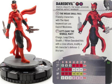 Heroclix - Spider-man Beyond Amazing -Daredevil #036 Rare