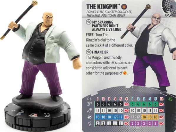 Heroclix - Spider-man Beyond Amazing - The Kingpin #037a