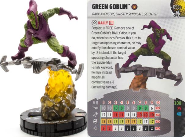 Heroclix - Spider-man Beyond Amazing - Green Goblin #053a Super Rare