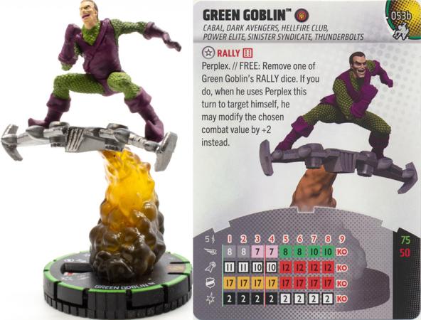 Heroclix - Spider-man Beyond Amazing - Green Goblin #053b Super Rare