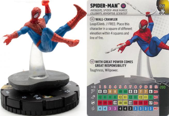 Heroclix - Spider-man Beyond Amazing - Spider-Man #056 Super Rare
