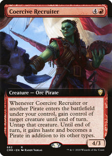 Coercive Recruiter (Extended Art) [Commander Legends]