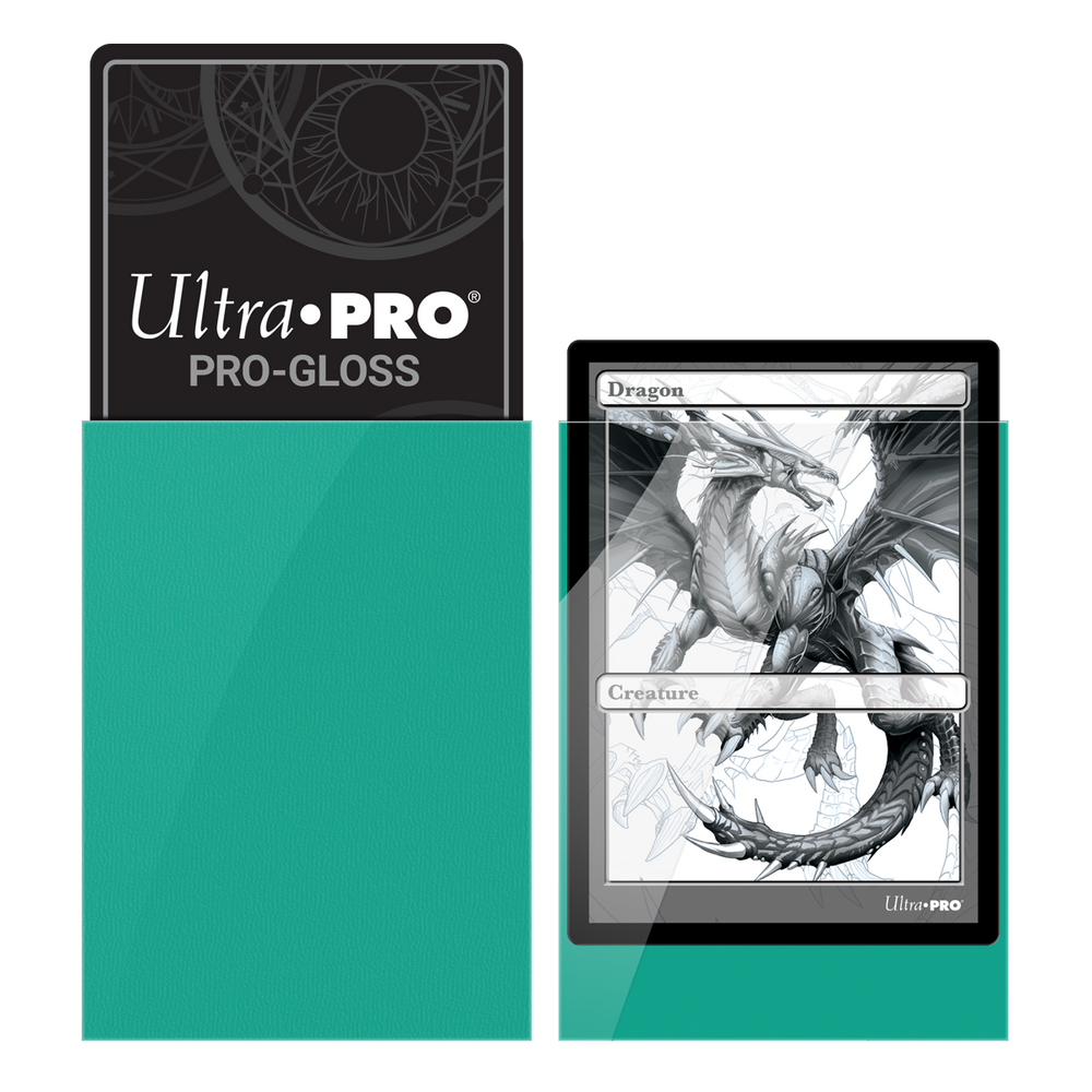 Ultra PRO: Standard 50ct Sleeves - PRO-Gloss (Aqua)