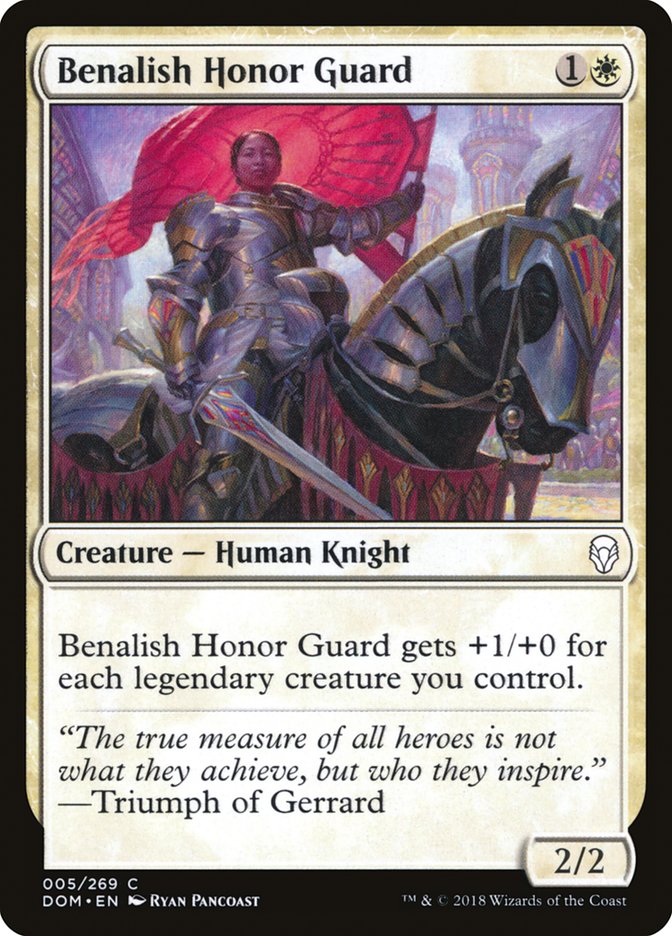 Benalish Honor Guard [Dominaria]