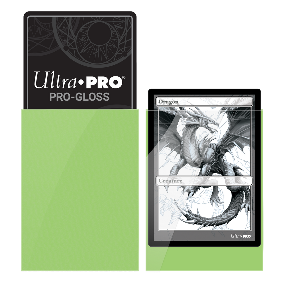 Ultra PRO: Standard 50ct Sleeves - PRO-Gloss (Lime Green)