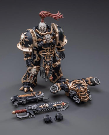 JoyToy - Warhammer 40,000 - Black Legion Chaos Havoc Marine Champion - Figurine