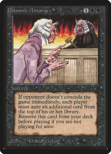 Demonic Attorney [Beta Edition]