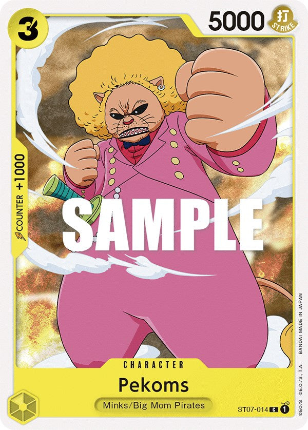 Pekoms (ST07-014) [Starter Deck 7: Big Mom Pirates]