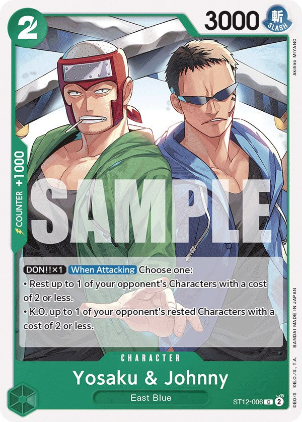 Yosaku & Johnny (ST12-006) [Starter Deck 12: Zoro and Sanji]