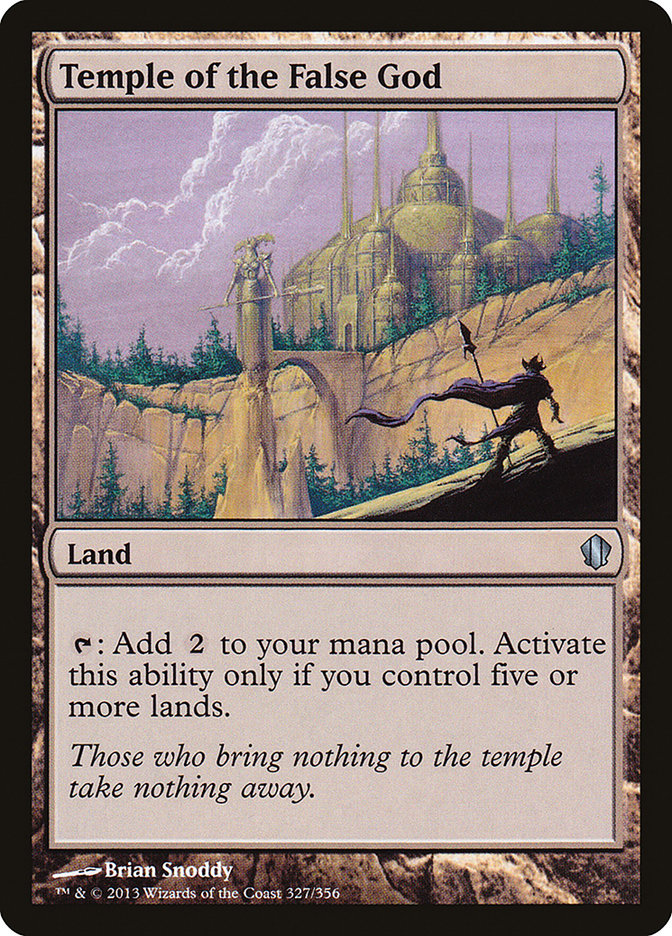 Temple of the False God [Commander 2013]