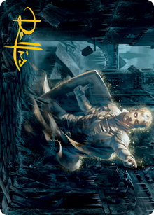 Dennick, Pious Apparition Art Card (Gold-Stamped Signature) [Innistrad: Midnight Hunt Art Series]