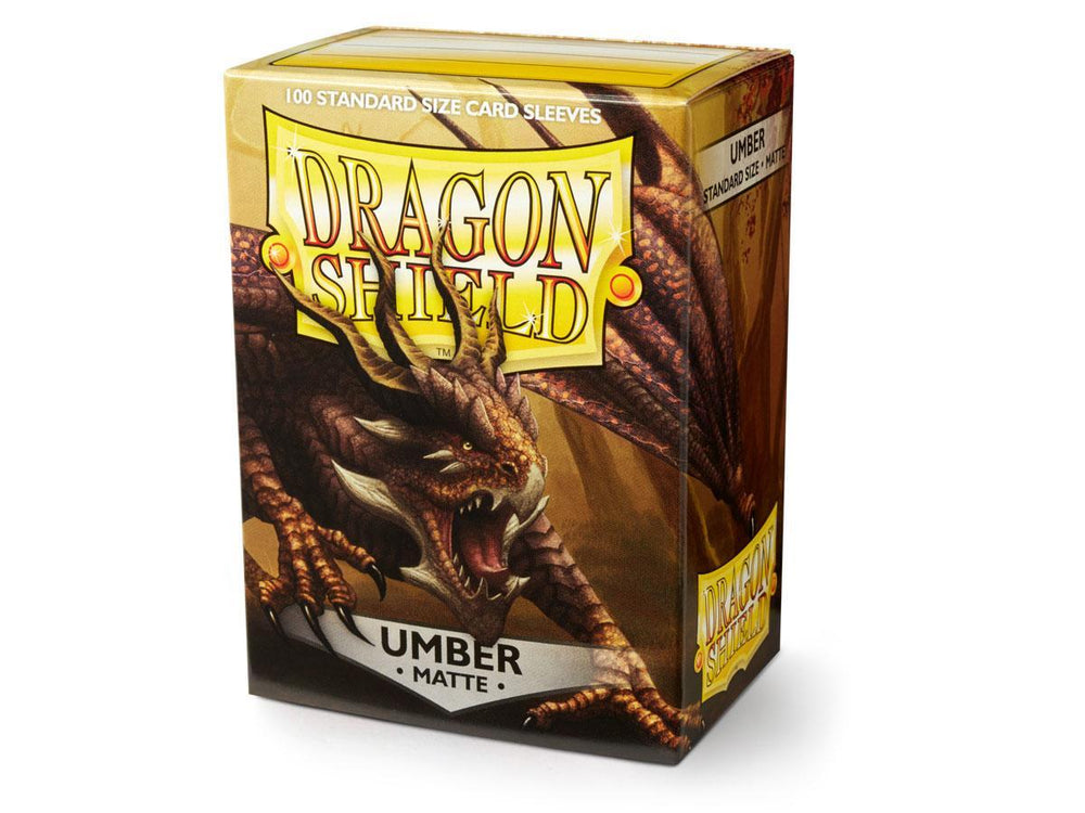 Dragon Shield: Standard 100ct Sleeves - Umber (Matte)