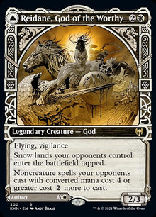 Reidane, God of the Worthy // Valkmira, Protector's Shield (Showcase) [Kaldheim]