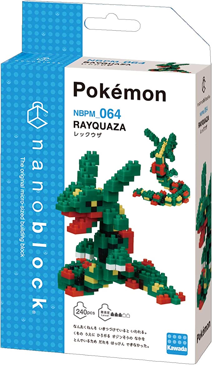 Pokemon - Nanoblock - Rayquaza