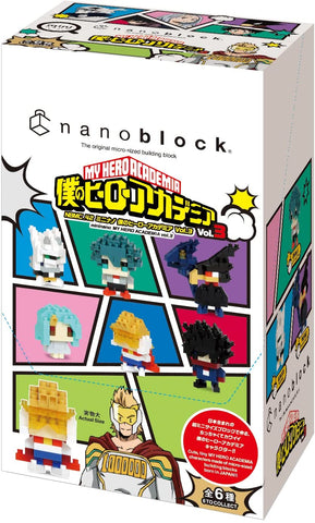 Nanoblock -My Hero Academia - Assorted Vol. 3