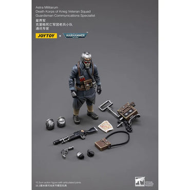 JoyToy - Warhammer 40000 - Death Korps of Krieg Veteran Guardsman Communication Specialist - Figurine