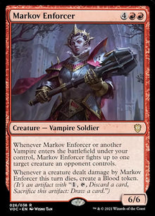 Markov Enforcer [Innistrad: Crimson Vow Commander]
