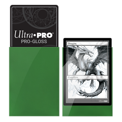 Ultra PRO: Standard 50ct Sleeves - PRO-Gloss (Green)