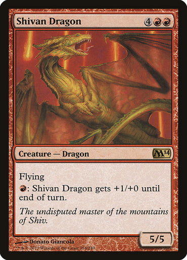 Shivan Dragon [Magic 2014]