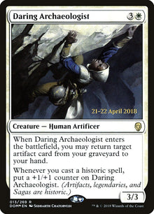 Daring Archaeologist [Dominaria Prerelease Promos]