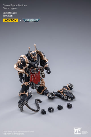 JoyToy - Warhammer 40,000 - Black Legion Legionnaire B - Figurine