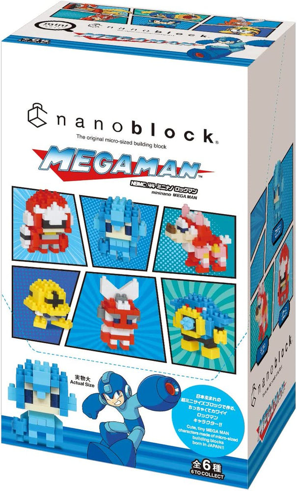 Nanoblock - Megaman - Six pack Box