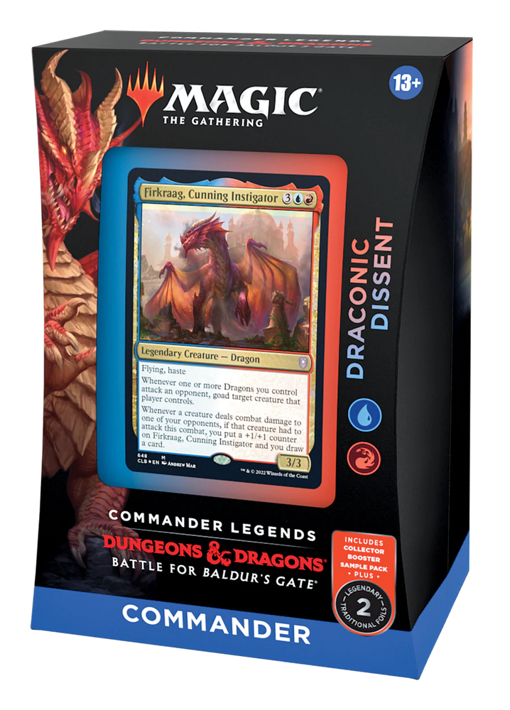 Magic The Gathering - Trading Card Game - Commander Legends Baldur's Gate - Commander Decks