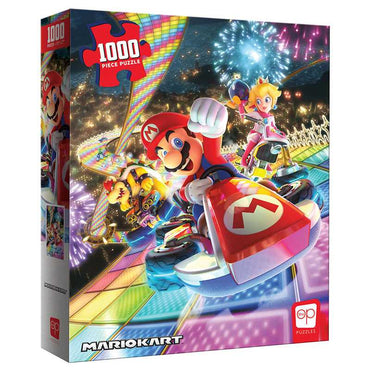 Mario Kart - Rainbow Road - Puzzle 1000pc