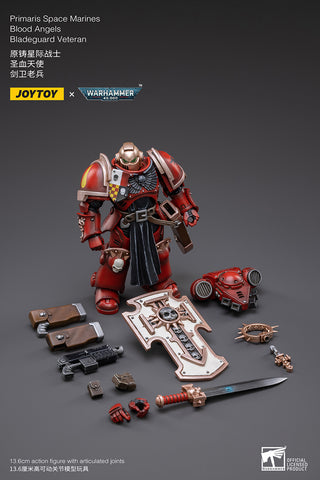 JoyToy - Warhammer 40,000 - Space Marines Blood Angels Bladeguard Veteran - Figurine