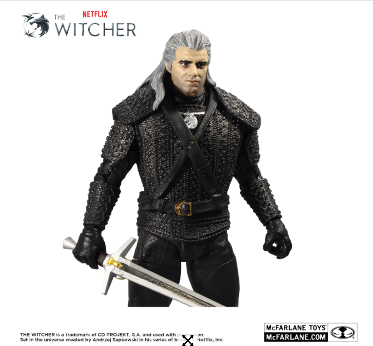 Netflix - McFarlane Toys - The Witcher - Geralt of Rivia