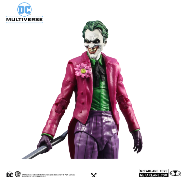 DC Multiverse - McFarlane Toys - Batman Three Jokers - The Joker: The Clown