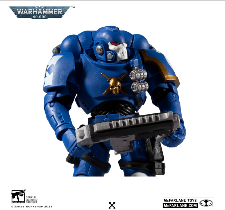 Warhammer 40000 - McFarlane Toys - Ultramarines Reiver with Bolt Carbine