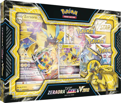 Pokemon - Trading Card Game - Zeraora VMAX & VSTAR Battle Box