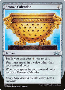 Bronze Calendar [Unsanctioned]