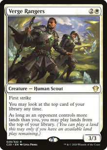 Verge Rangers [Commander 2020]