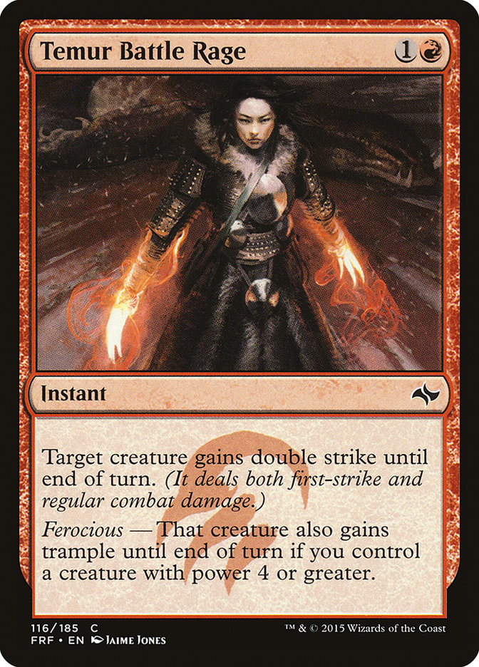 Temur Battle Rage [Fate Reforged]