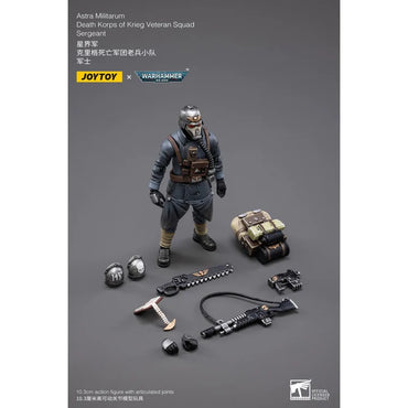 JoyToy - Warhammer 40000 - Death Korps of Krieg Veteran Guardsman Sergeant - Figurine