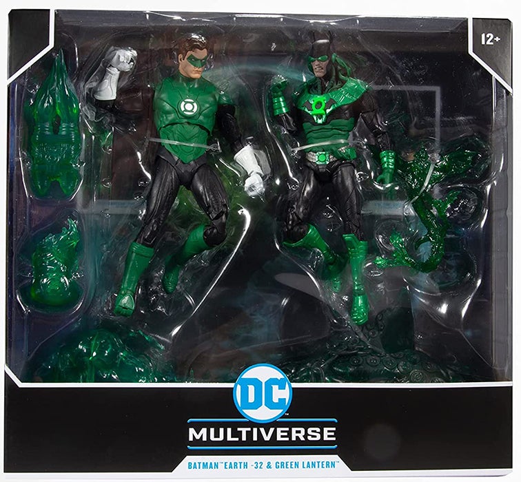 DC Multiverse McFarlane Toys - Batman Earth -32 & Green Lantern